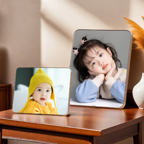 Custom Printing Baby Photo Crystal Table