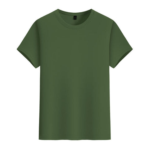 Round Neck Blank Cotton T-shirt Custom Advertising Shirt