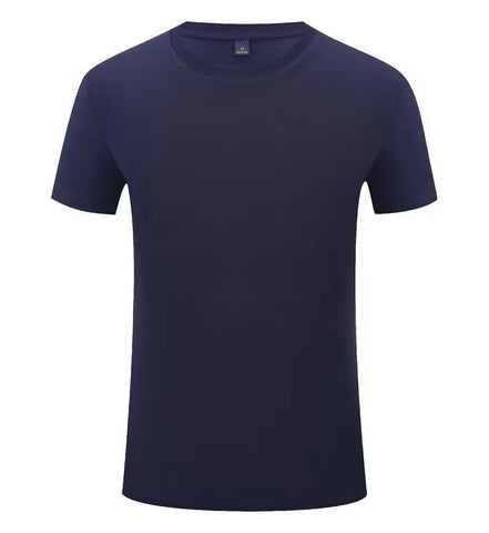 Round Neck Blank Cotton T-shirt Custom Advertising Shirt