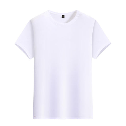 Round Neck Blank Cotton T-shirt Custom Advertising Shirt