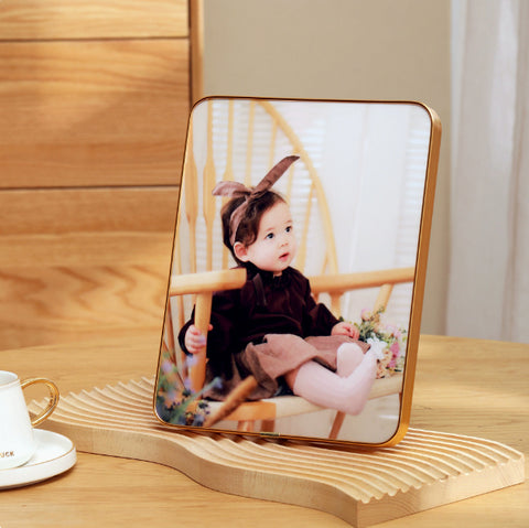 Custom Printing Baby Photo Crystal Table