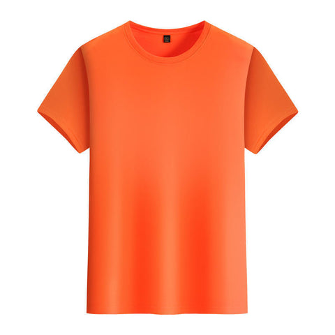 Round Neck Blank Cotton T-shirt Custom Advertising Shirt